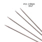 Stainless Steel Straight Knitting Needles (Knitting Tools)
