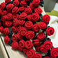 Handmade Floral Bouquet Crochet Blanket