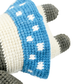 Funny Creepy Cute Panda Crochet Plush - Gothic Amigurumi Star Skirt Doll