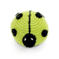 Cute Knitted Ladybug Toys for Nursery - Colorful Garden Theme Plush Set