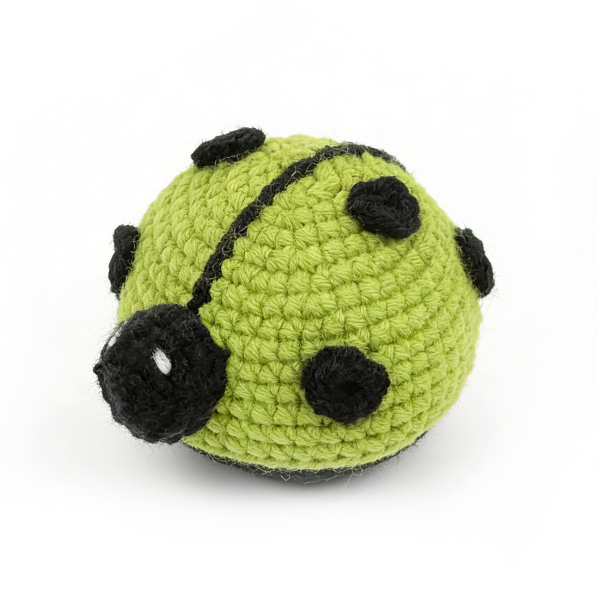 Cute Knitted Ladybug Toys for Nursery - Colorful Garden Theme Plush Set