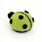 Cute Knitted Ladybug Toys for Nursery - Colorful Garden Theme Plush Set