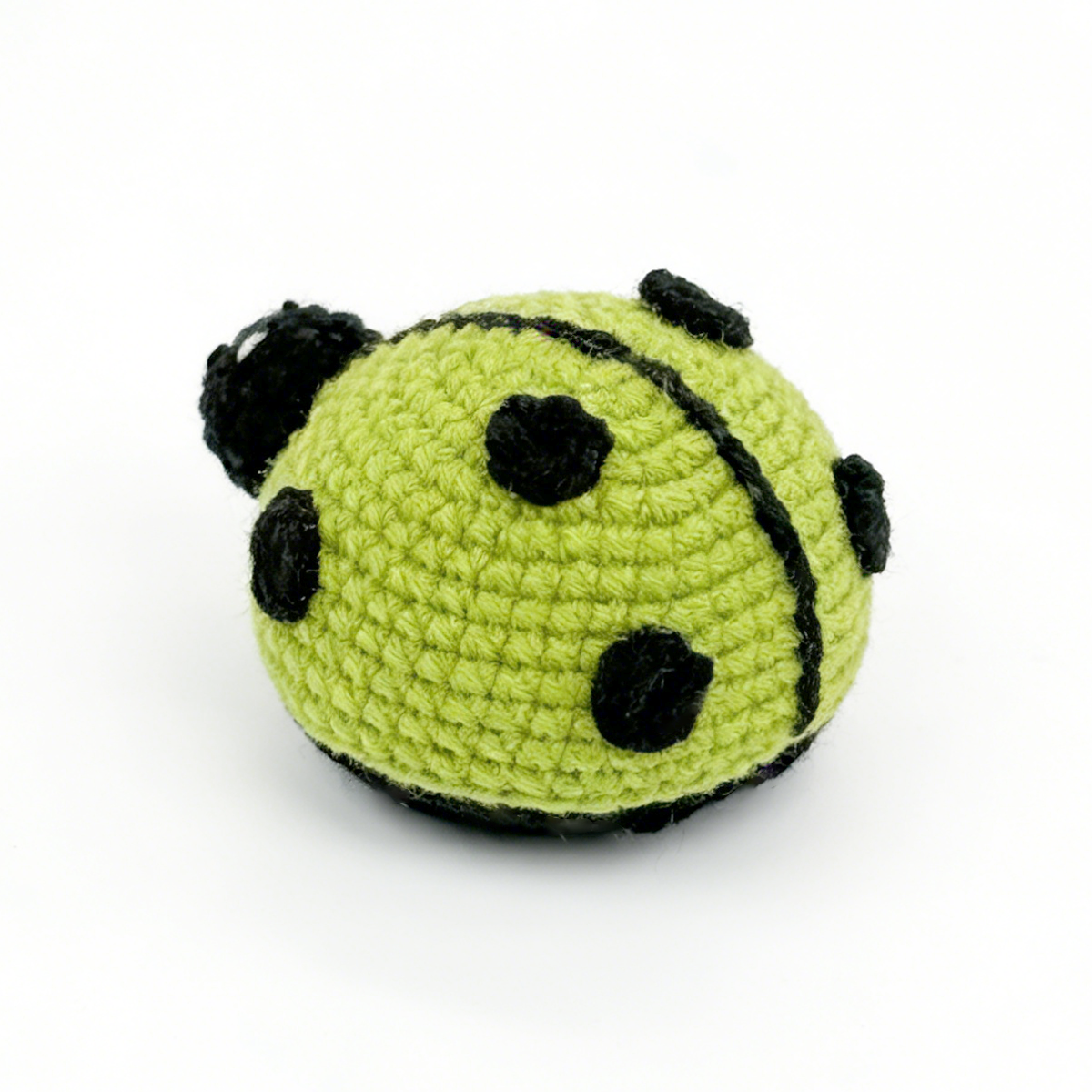 Cute Knitted Ladybug Toys for Nursery - Colorful Garden Theme Plush Set