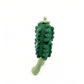 Funny Crochet Emotional Support Pickle - Quirky Amigurumi Desk Decor Gift