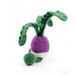 Funny Crochet Turnip Plush Toy - Quirky Amigurumi Root Vegetable