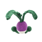 Funny Crochet Turnip Plush Toy - Quirky Amigurumi Root Vegetable