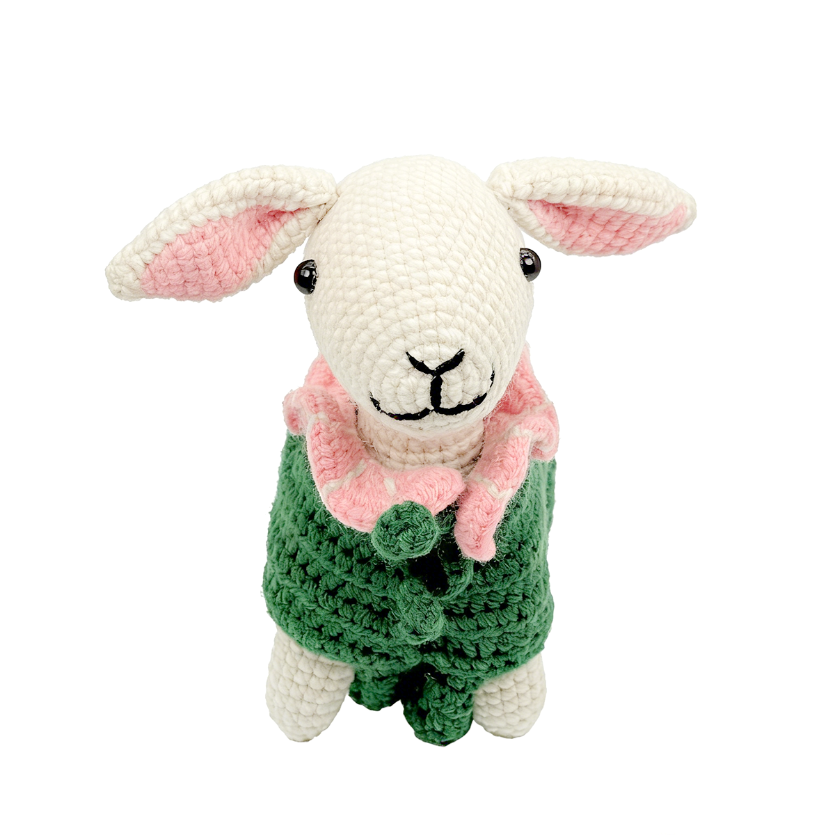 Handmade Crochet Sheep Plush - Cute Amigurumi Lamb Nursery Decor