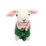 Handmade Crochet Sheep Plush - Cute Amigurumi Lamb Nursery Decor