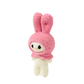 Handmade Crochet Bunny Plush - Cute Amigurumi Rabbit in Pink Hood Toy