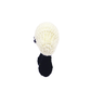 Funny Crochet Cloud with Legs - Quirky Amigurumi Desk Decor Plush