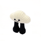 Funny Crochet Cloud with Legs - Quirky Amigurumi Desk Decor Plush
