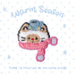 Plush Kitten and Puppy Embroidery Patches