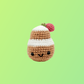 Kawaii Smiling Dessert Plushies - Cute Crochet Hot Cocoa and Cake Decor