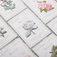 Fragrant Botanical Flower Embroidery Patch