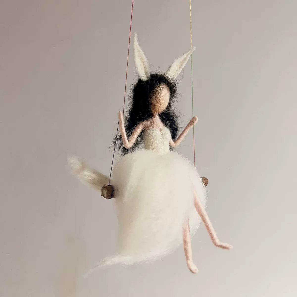 White Fox Fairy Felting Charm Kit