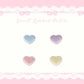 Heart & Star Embroidered Patch