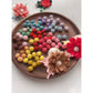 1 cm Colored Solid Wool Felt Balls