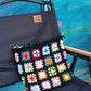 Granny Square Hand-Knitted Bag — Crochet DIY Kit | Wool Knit Camellia Shoulder Bag | Handmade Gift