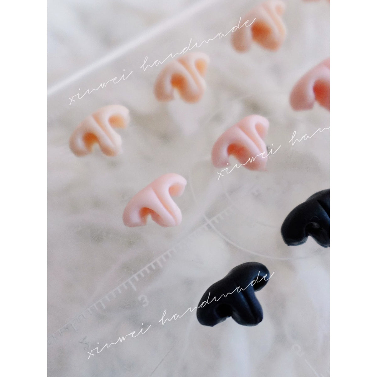Custom Cat Nose for Pet Felting Dolls