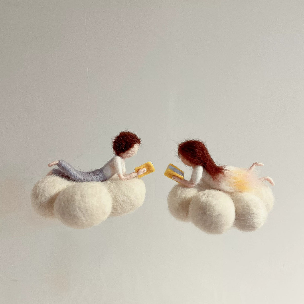 Cloud Couple Needle Felting Kit
