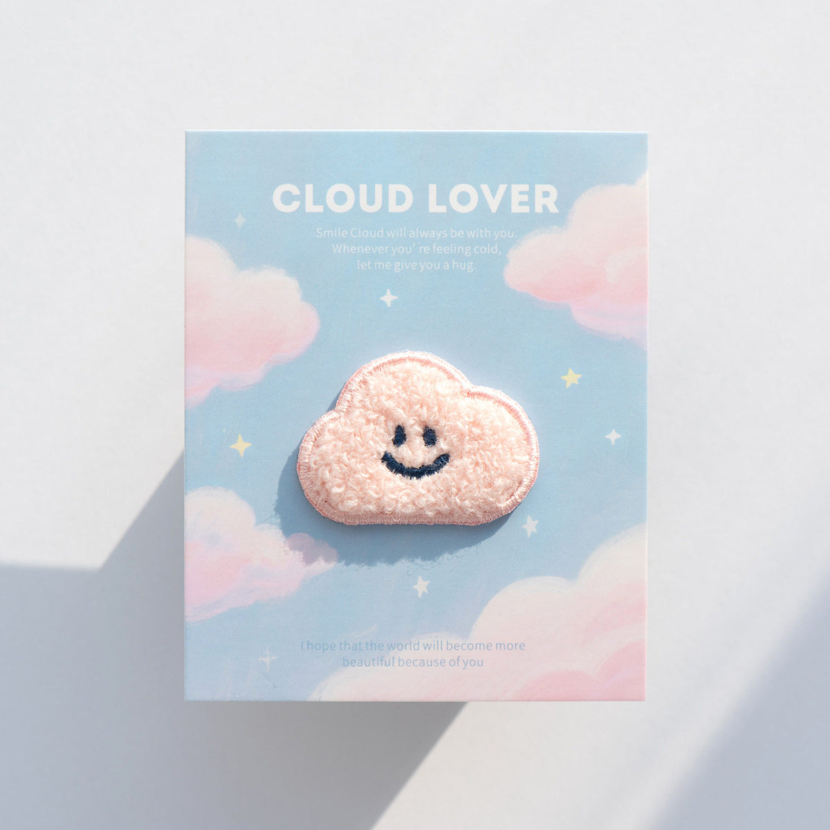 Fluffy Cloud Embroidery Patch