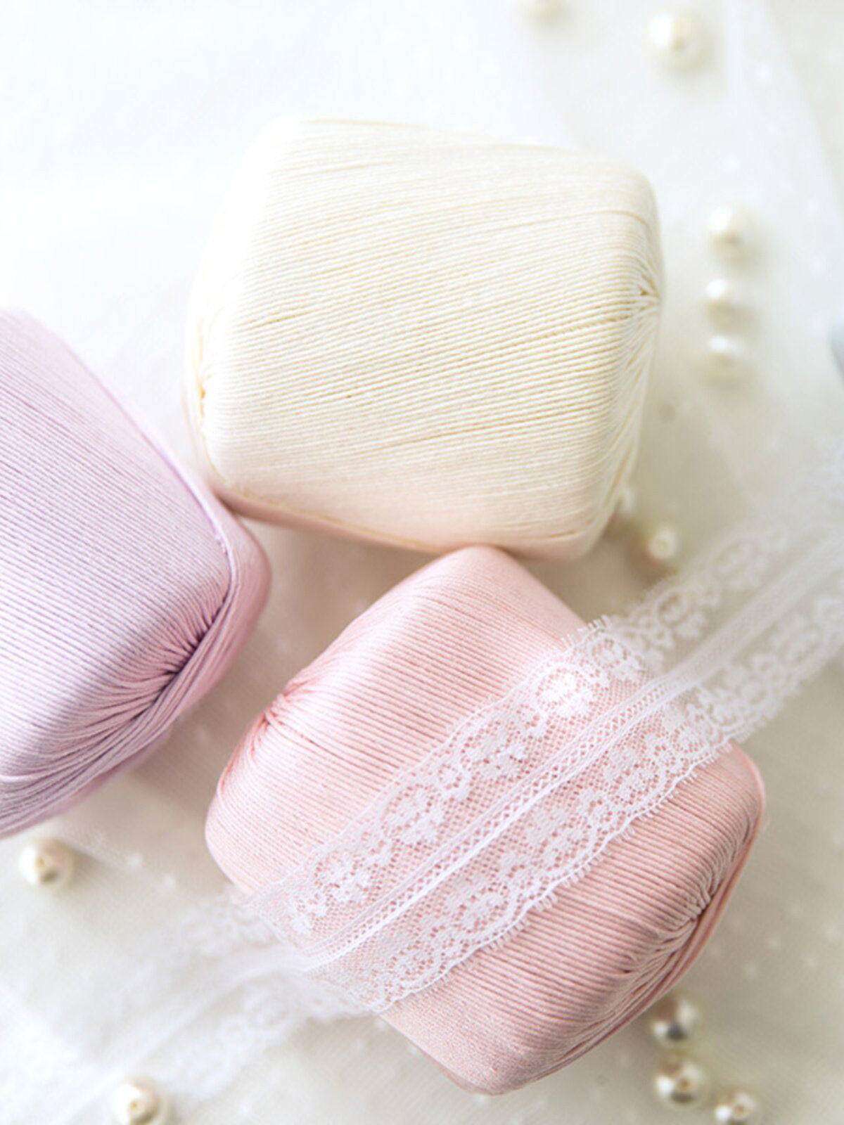 #3 Pearl Lace Crochet Yarn