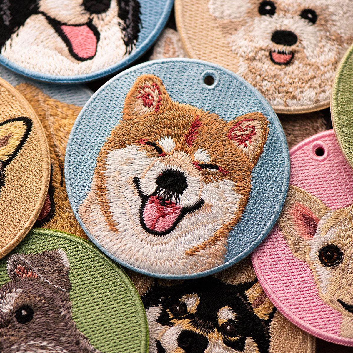 Exquisite Animal Embroidery Hanging Charm