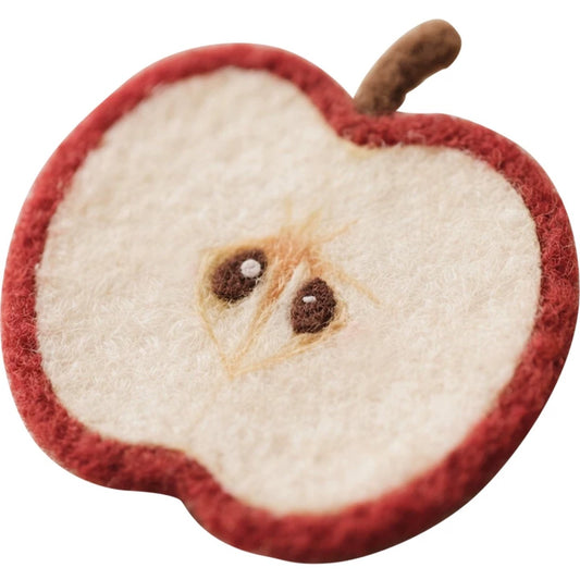 Cute Apple Felt Coaster Kit