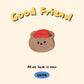 Cartoon Bear Embroidery Patch