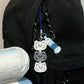 DIY Kit for Crocheting Cat and Fish Bag Hangers, Handmade Taiyaki Keychains and Gifts