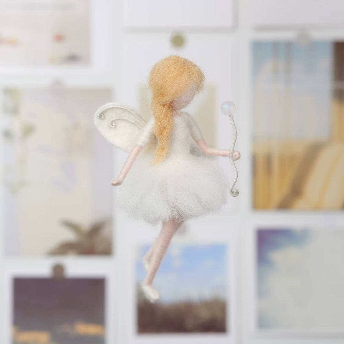 Snow Fairy Doll Needle Felting Kit
