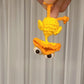Hand-Knitted Wool "Ugly Duckling" Charm — DIY Crochet Kit & Gift