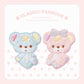 Soft and Adorable Little Bear Embroidery