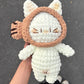 DIY Taiyaki Kitten Material Kit, Handmade Ornament, Sofa Decoration, Children's Hug Doll Gift