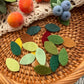 Small Pointed Pure Wool Felt Leaves