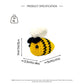 Crochet Bee Plush Toy
