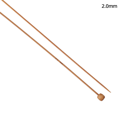 Carbonized Bamboo Knitting Needles