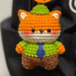 Handmade Crochet Animal Keychain