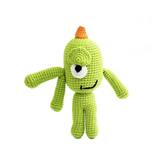 Funny Crochet Alien Monster Plush - Quirky Three-Armed Amigurumi Toy