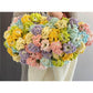 Handmade Floral Bouquet Crochet Blanket