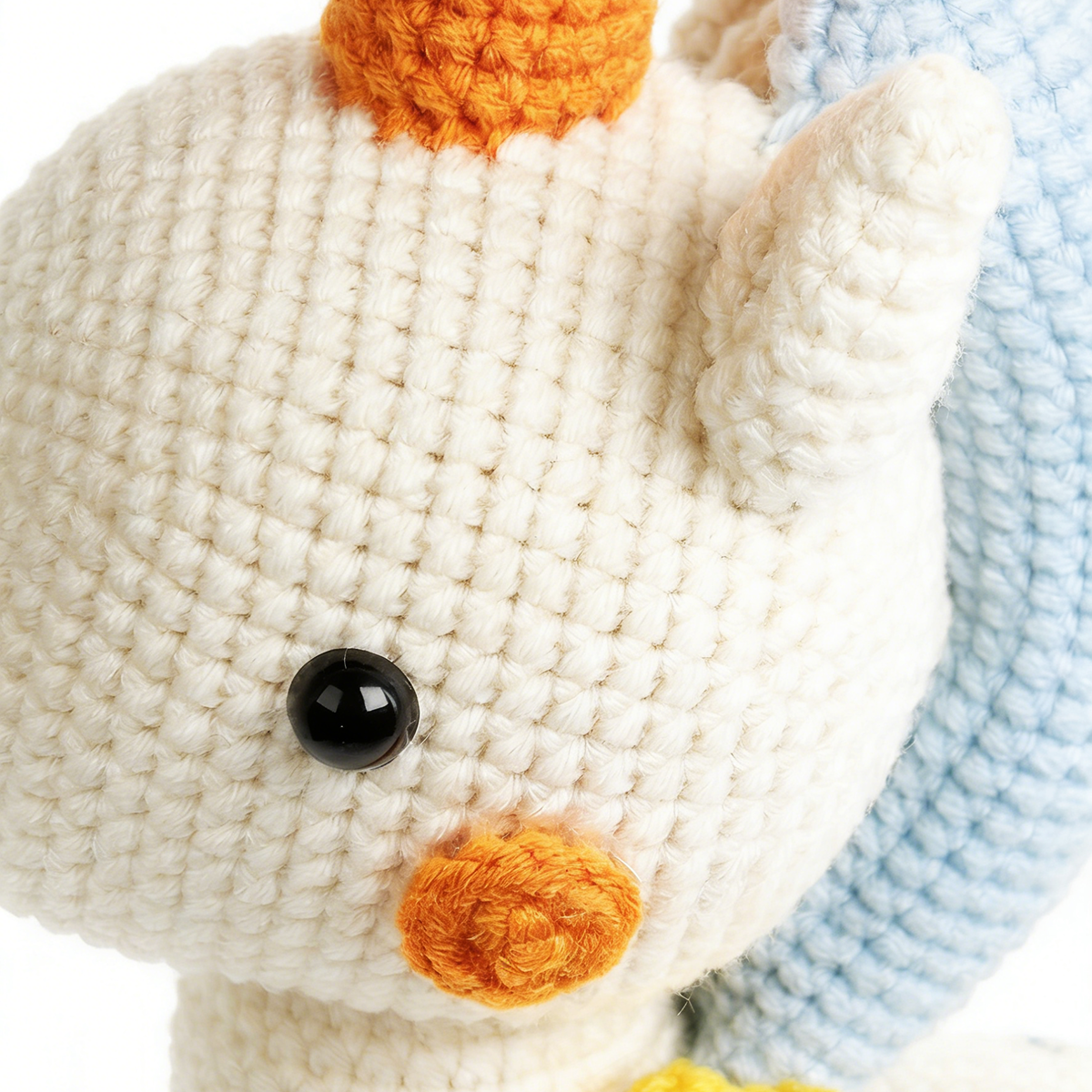 Handmade Crochet Unicorn Plush - Cute Amigurumi Magical Nursery Decor