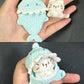 DIY Crochet Kit for Mushroom Pocket Kitty Charms - Knitting Doll Gifts (Free Keychain + Tools + Tutorial)