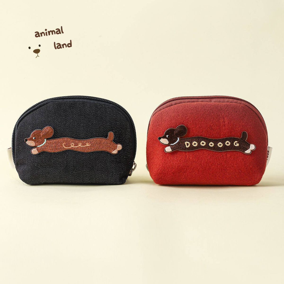 Long Dachshund Embroidery Patch