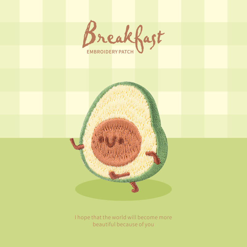 Sunshine Bread Embroidery Patch