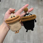 Sausage-lip earphone cover DIY material kit, handmade crochet access card cover, key pouch, yarn crochet