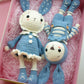 DIY Crochet Doll Kit Handmade Gift Yarn Doll Couple Rabbit for friend family