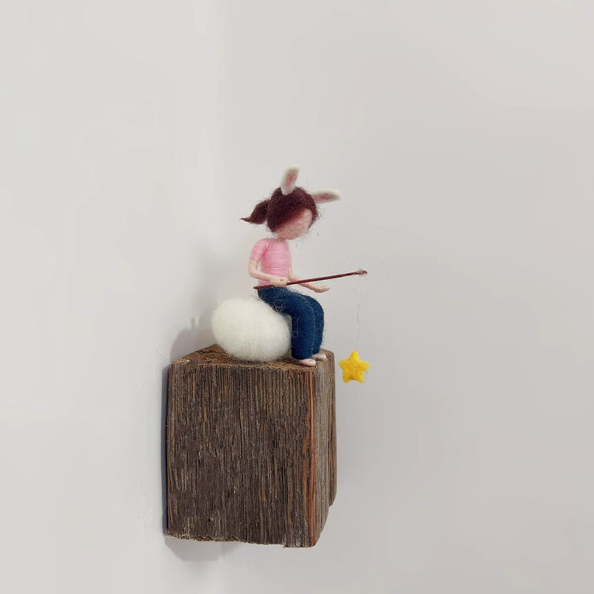 Bunny Elf Needle Felting Kit