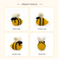 Crochet Bee Plush Toy