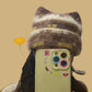 Hand-Knitted Wool Cat-Ear Hat — DIY Crochet Material Kit