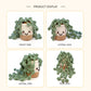 Crochet Hanging Plant Plush, Handmade Amigurumi Potted Succulent Decor Gift